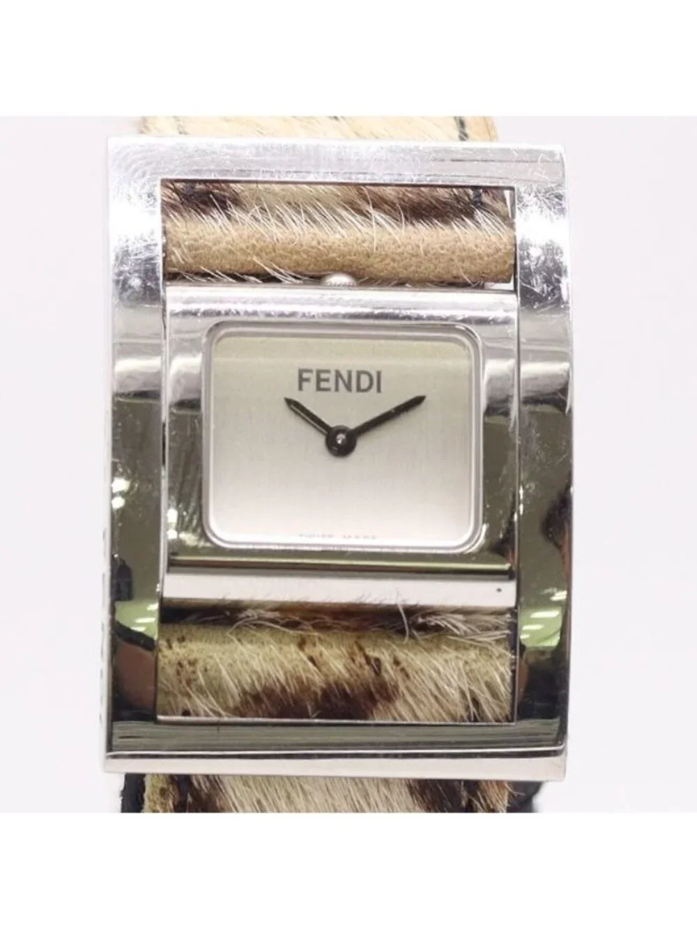 Fendi Orologi Quartz Silver Dial Watch 7 Apt